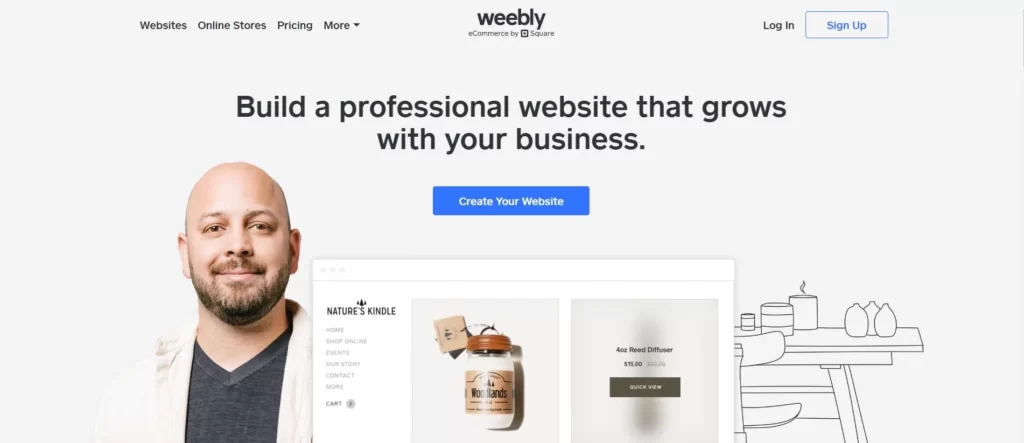 Weebly platform to create your online store